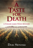 book cover for A Taste for Death
