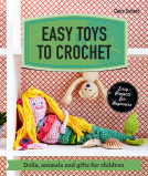 book cover for Easy Toys to Crochet