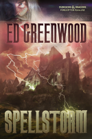 book cover for Spellstorm