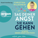 Buchcover für Sag deiner Angst, sie kann gehen!
