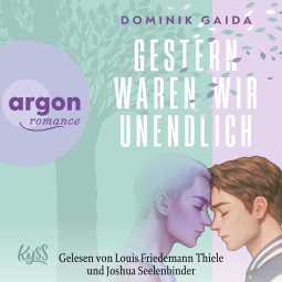 Buchcover für Gestern waren wir unendlich