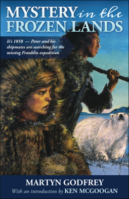 book cover for Mystery in the Frozen Lands