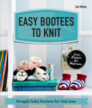 book cover for Easy Bootees to Knit