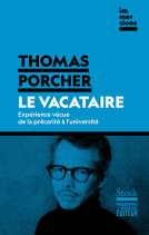 Couverture du livre pour Le vacataire