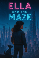 book cover for Ella and the Maze
