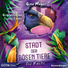 Buchcover für Stadt der bösen Tiere. Die Rache