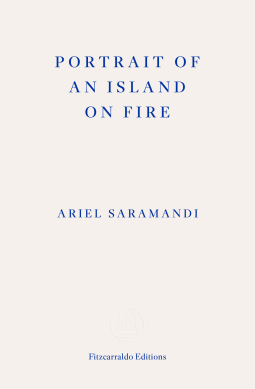 book cover for Portrait of an Island on Fire