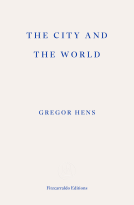 book cover for The  City and the World