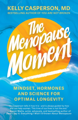 book cover for The Menopause Moment