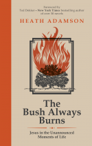 book cover for The Bush Always Burns