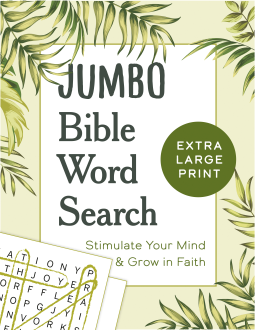 book cover for Jumbo Bible Word Search