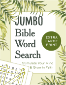book cover for Jumbo Bible Word Search