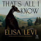 book cover for That's All I Know