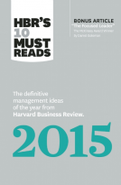 book cover for HBR's 10 Must Reads 2015