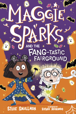 book cover for Maggie Sparks and the Fang-tastic Fairground