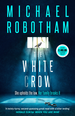 book cover for The White Crow