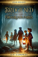 book cover for Bridgie Ned and the Case of the Crossroads Fairies