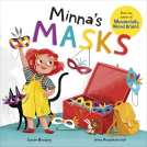 book cover for Minna's Masks (Wonderfully Wired Stories)