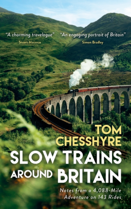 book cover for Slow Trains Around Britain