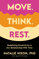 book cover for Move. Think. Rest.