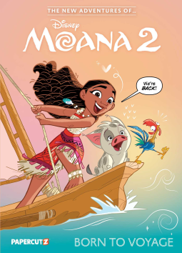 book cover for The New Adventures of Moana 2 Vol. 1