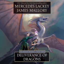book cover for Deliverance of Dragons