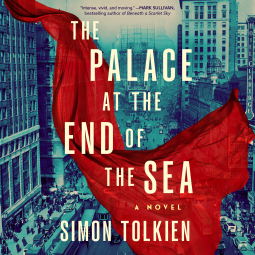 book cover for The Palace at the End of the Sea