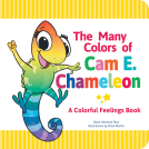 book cover for The Many Colors of Cam E. Chameleon
