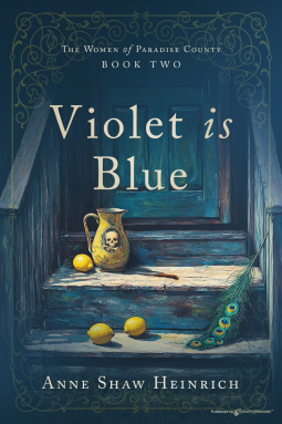 book cover for Violet is Blue
