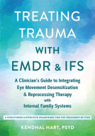 book cover for Treating Trauma with EMDR and IFS
