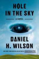 book cover for Hole in the Sky
