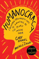 book cover for Humanocracy, Updated + Expanded