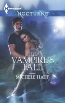 book cover for The Vampire's Fall