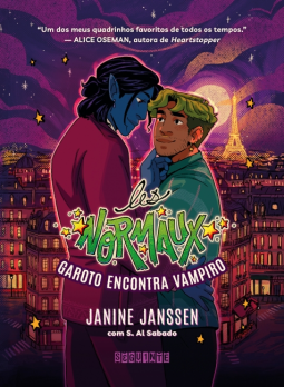book cover for Les Normaux: Garoto encontra vampiro