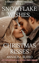book cover for Snowflake Wishes Christmas Kisses