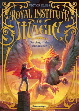 Buchcover für Royal Institute of Magic, Band 3 - Der Angriff der Dunkelelfen