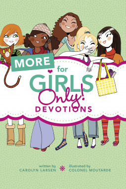 book cover for More for Girls Only! Devotions