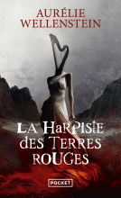 Couverture du livre pour La harpiste des terres rouges