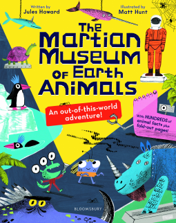 book cover for The Martian Museum of Earth Animals