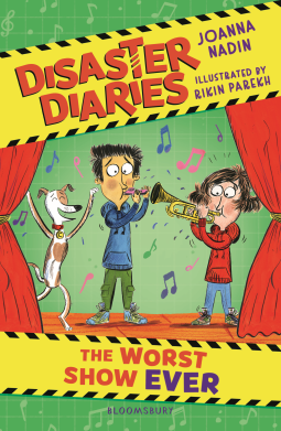 book cover for Disaster Diaries: The Worst Show Ever