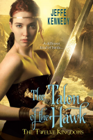 book cover for The Twelve Kingdoms: The Talon of the Hawk