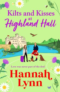 book cover for Kilts and Kisses at Highland Hall