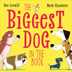 book cover for The Biggest Dog in the Book