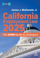 book cover for California Employment Law 2025