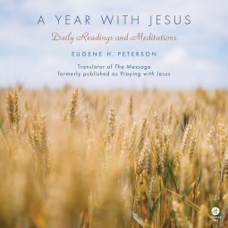 book cover for A Year with Jesus