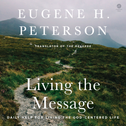 book cover for Living the Message