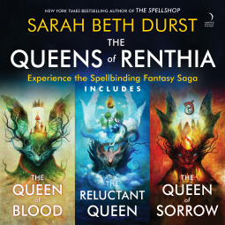 book cover for The Queens of Renthia Trilogy