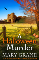 book cover for A Halloween Murder