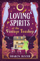 book cover for Loving Spirits at the Vintage Teashop