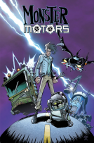 book cover for Monster Motors